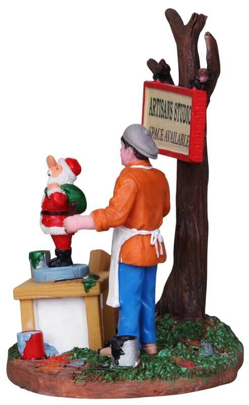 lemax-painting-wooden-santas-figurine-miniature-atelier-p-re-no-l image 2