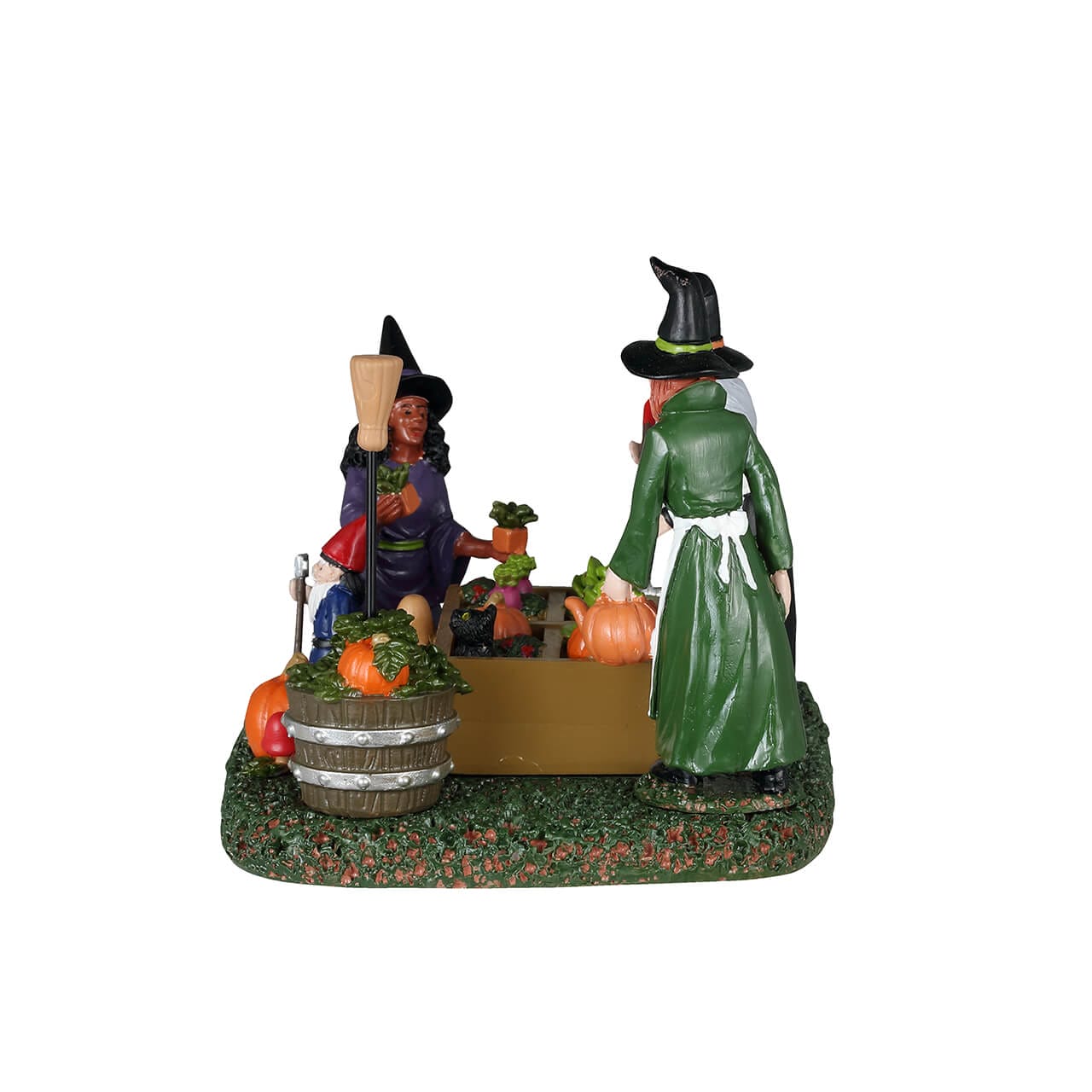 lemax-witches-community-garden-village-miniature-spooky-town image 3