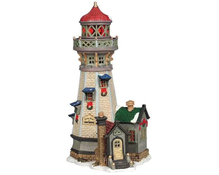 lemax-stony-point-lighthouse-phare-miniature-lumineux image 1