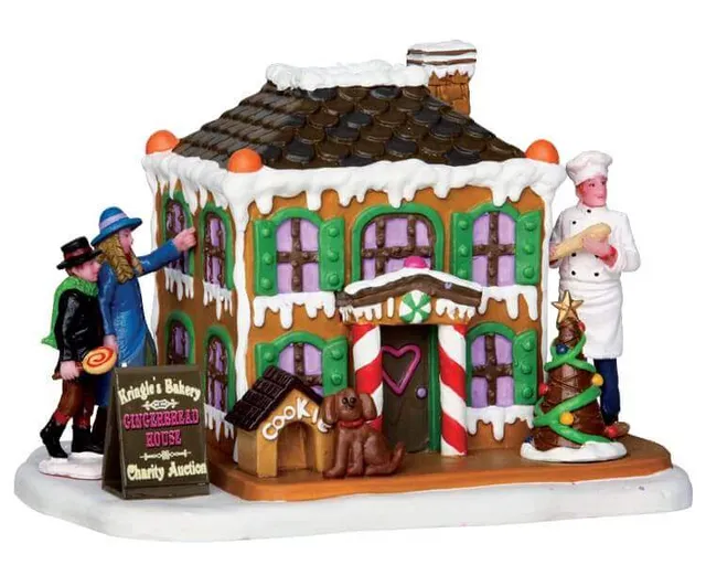 lemax-gingerbread-marvel-maison-pain-d-pices-miniature-no-l image 1