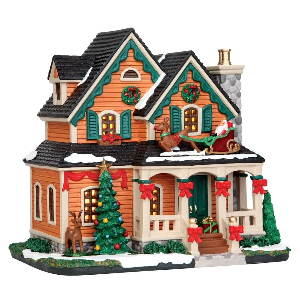 lemax-christmas-cottage-chalet-miniature-lumineux-coventry-cove image 1