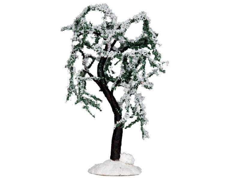 lemax-snowy-ash-tree-arbre-enneig-pour-village-miniature-de-no-l image 1