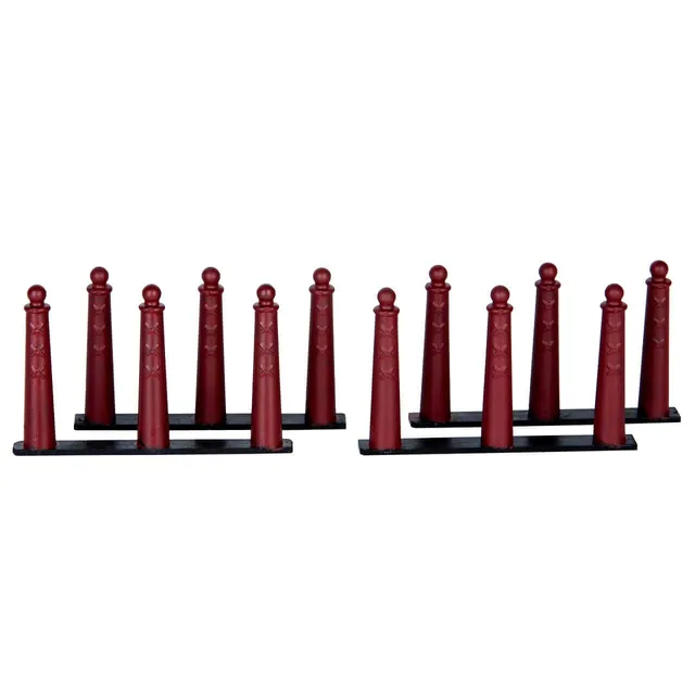lemax-amsterdammertje-set-of-4-bornes-miniatures-village image 1