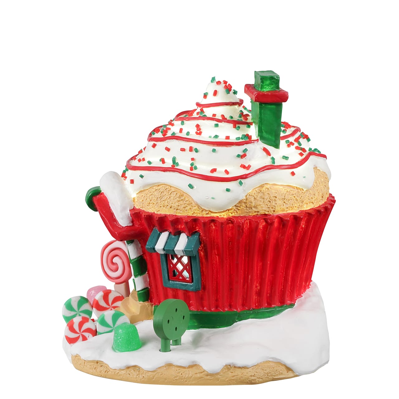 lemax-peppermint-cottage-maison-sugar-n-spice-village-de-no-l image 3