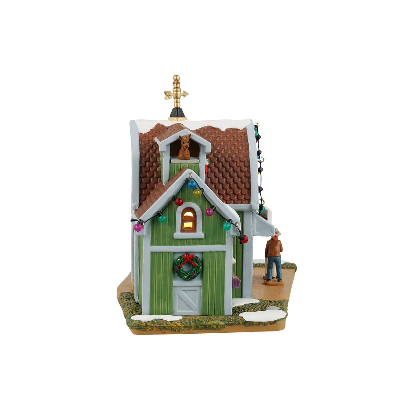 lemax-woolly-wonderland-alpaca-ranch-maison-harvest-crossing image 2