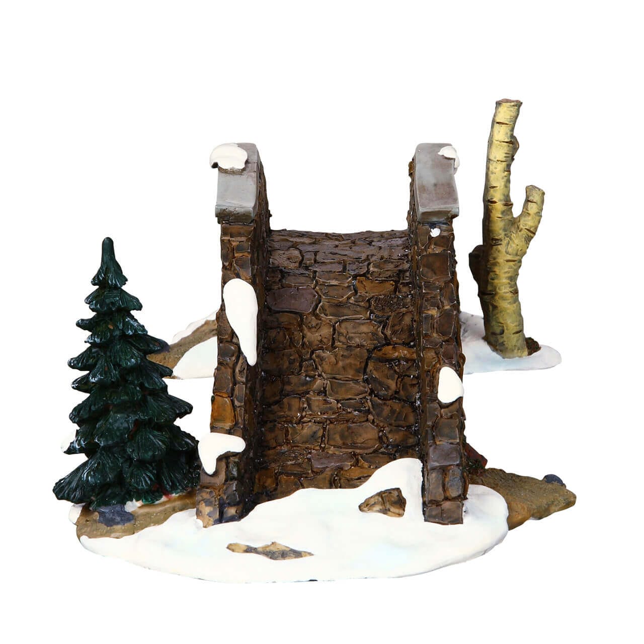 lemax-olde-stone-bridge-pont-en-pierre-miniature-pour-village-de-no-l image 4