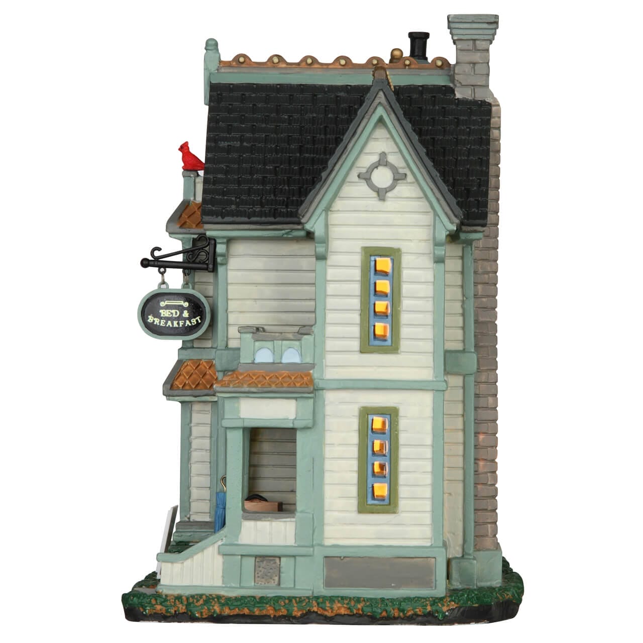 lemax-miss-noelle-s-bed-breakfast-maison-d-h-tes-miniature-lumineuse image 3