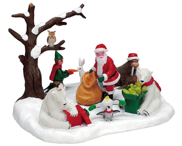 lemax-north-pole-christmas-d-cor-miniature-p-le-nord-lumineux image 2