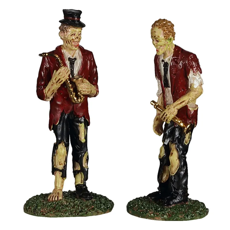 lemax-a-chilling-band-of-two-set-de-2-figurines-halloween image 1