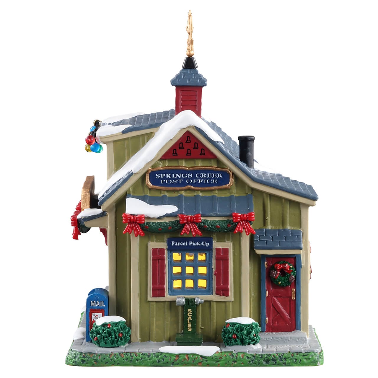 lemax-springs-creek-post-office-maison-miniature-caddington image 3
