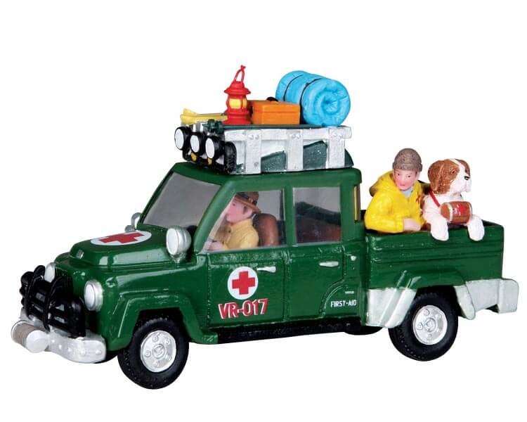 lemax-ranger-rover-v-hicule-miniature-pour-village-de-no-l image 1