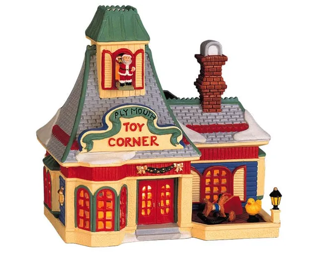 lemax-plymouth-toy-corner-boutique-de-jouets-lumineuse image 1