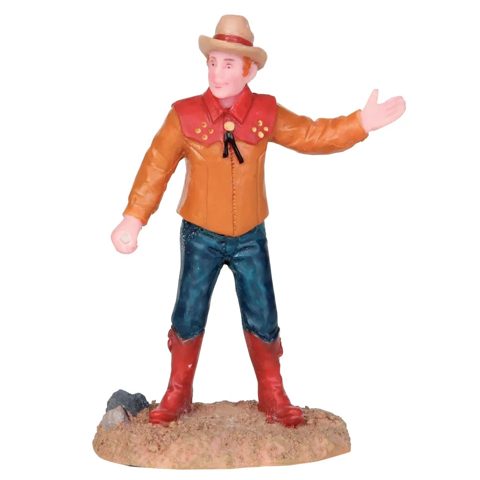 lemax-lasso-bill-figurine-cow-boy-miniature-de-no-l image 1
