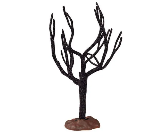 lemax-sugar-n-spice-black-crystal-tree-medium-sapin-stable image 1