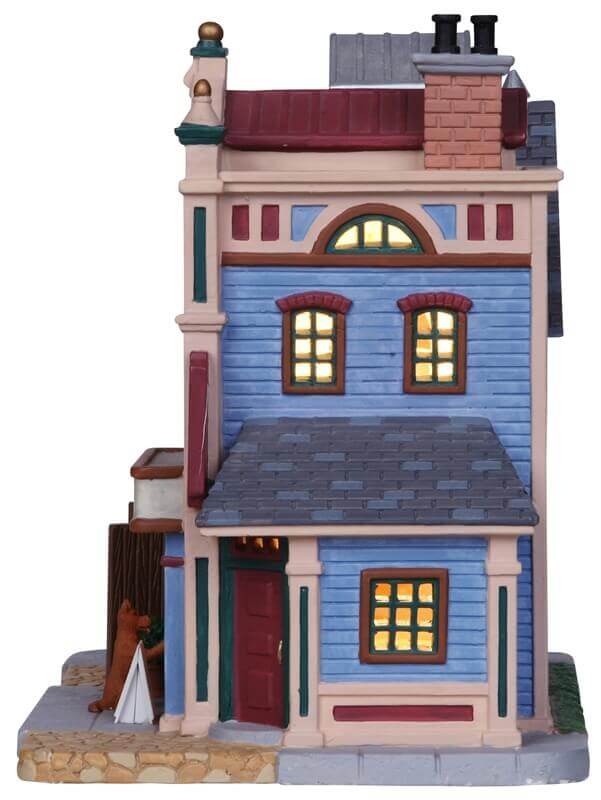 lemax-village-fish-ed-s-butcher-shop-b-timent-lumineux-village-miniature image 3
