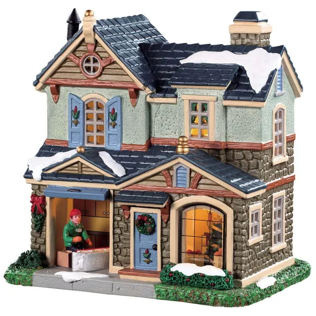 lemax-christmas-surprise-sc-ne-lumineuse-village-de-no-l image 1