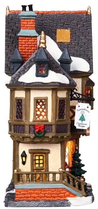 lemax-jenny-s-coffee-shop-ice-cream-parlor-boutique-miniature-lumineuse image 3