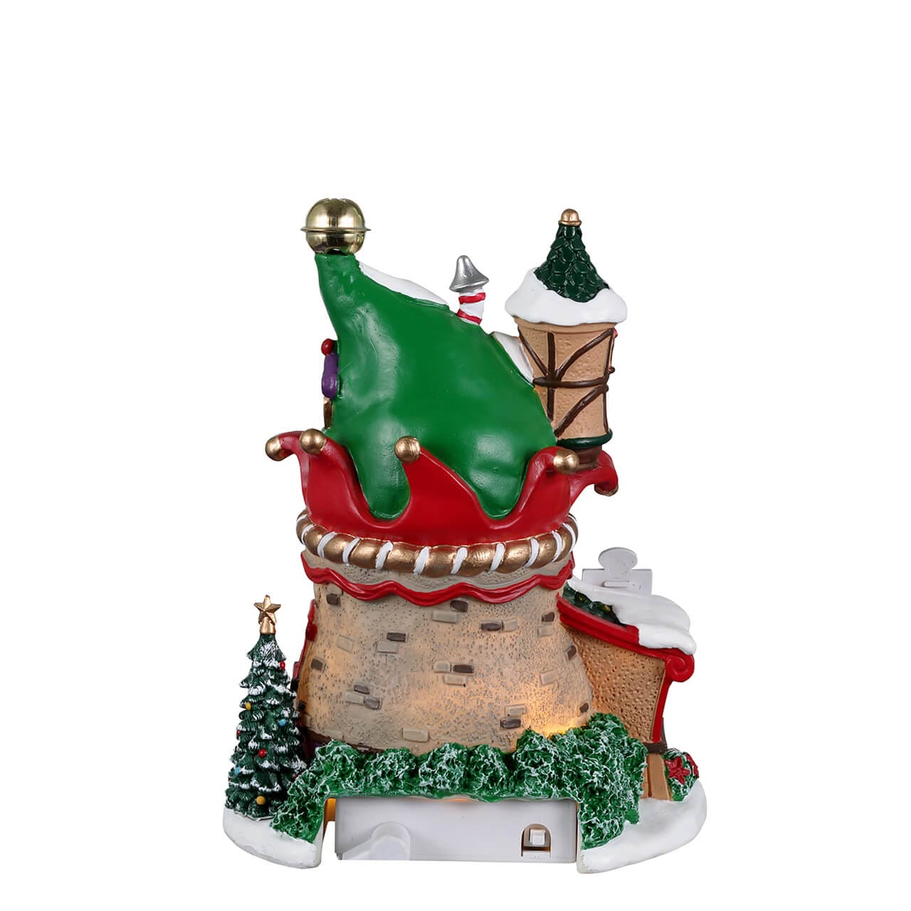 lemax-no-2-elf-lane-maison-miniature-lumineuse-santa-s-wonderland image 4