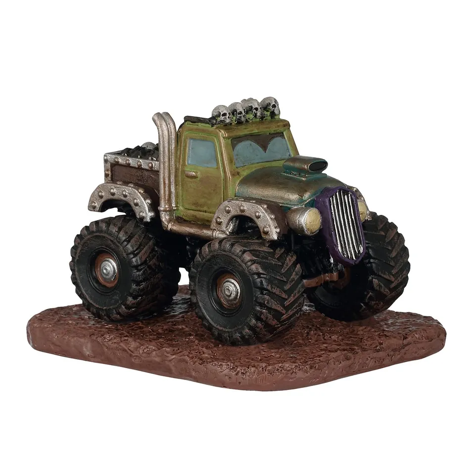 lemax-wretched-wreck-monster-truck-v-hicule-spooky-town image 1