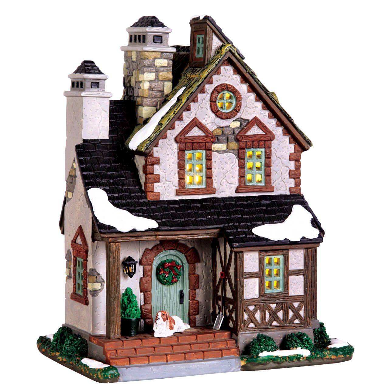 lemax-normandy-cottage-maison-miniature-village-de-no-l image 1