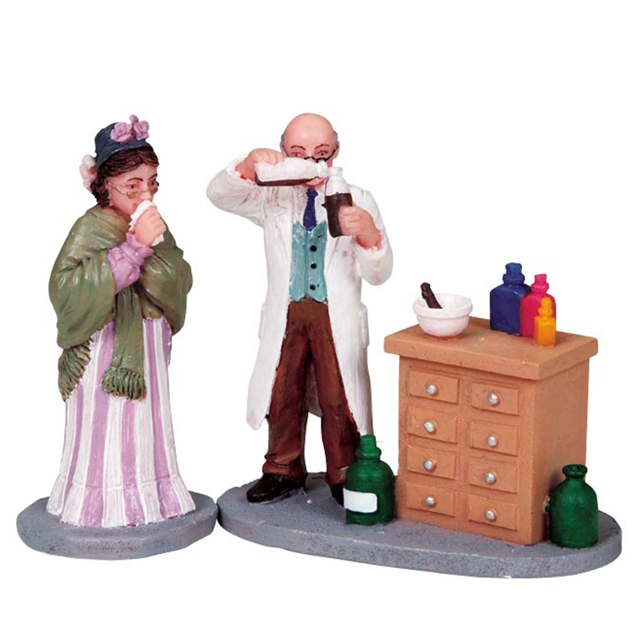 lemax-pharmacist-figurine-village-de-no-l-pharmacien image 1