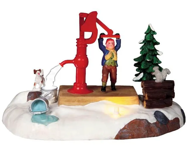 lemax-little-waterboy-figurine-porteur-d-eau-village image 1