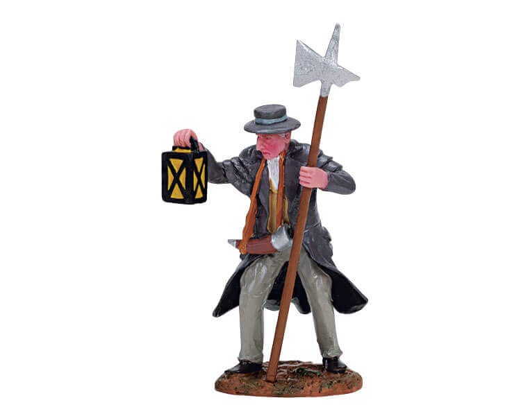 lemax-night-watchman-figurine-gardien-de-nuit-spooky-town image 1