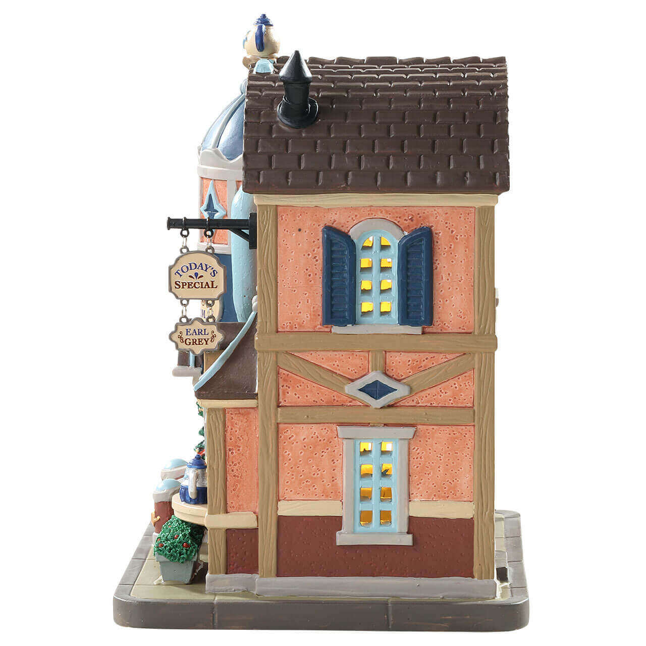 lemax-tessas-tea-room-maison-lumineuse-village-de-no-l image 2