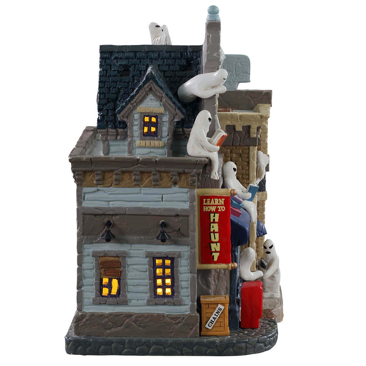 lemax-apparition-academy-cole-de-fant-mes-lumineuse-spooky-town image 2