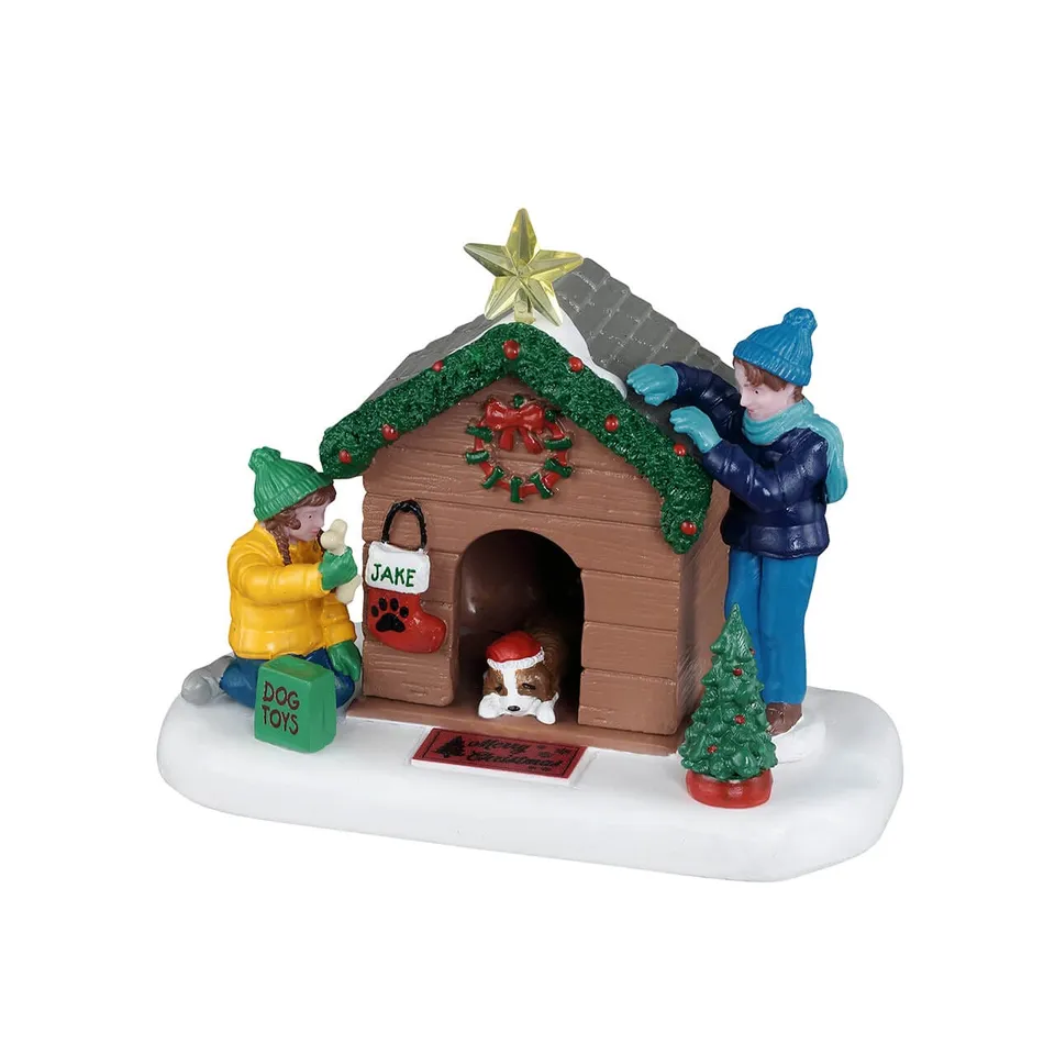 lemax-doghouse-christmas-figurine-village-de-no-l image 1