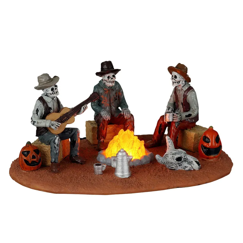 lemax-warming-their-bones-figurines-squelettes-cowboys image 1
