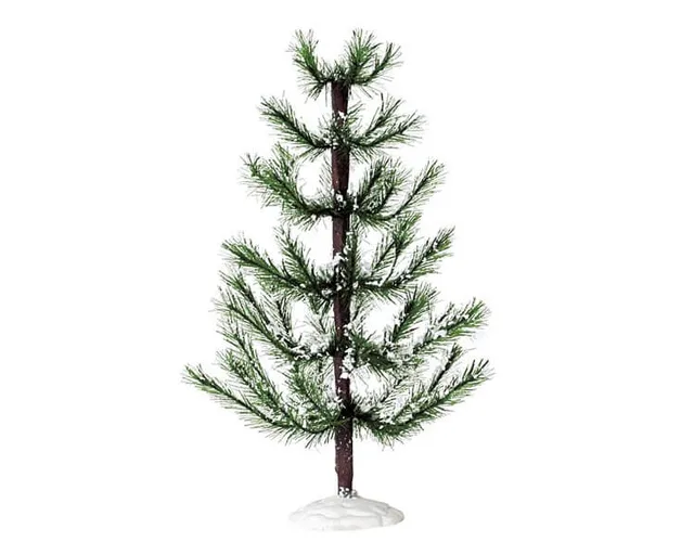 lemax-white-pine-large-grand-sapin-vert-neige-miniature image 1