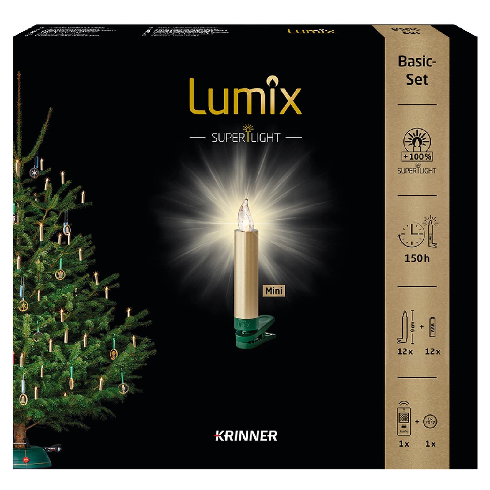 krinner-lumix-superlight-metallic-gold-mini-basis-bougies-led-dor-es image 1