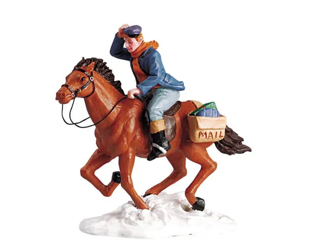 lemax-urgent-delivery-figurine-village-de-no-l-miniature image 1