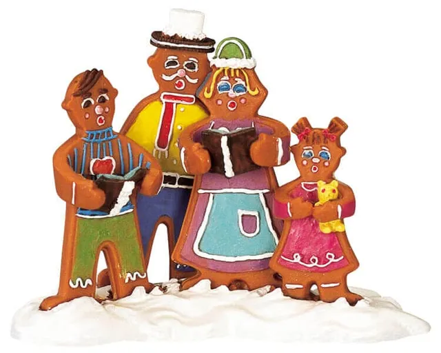 lemax-ginger-family-carolers-figurines-miniature-sugar-n-spice image 1