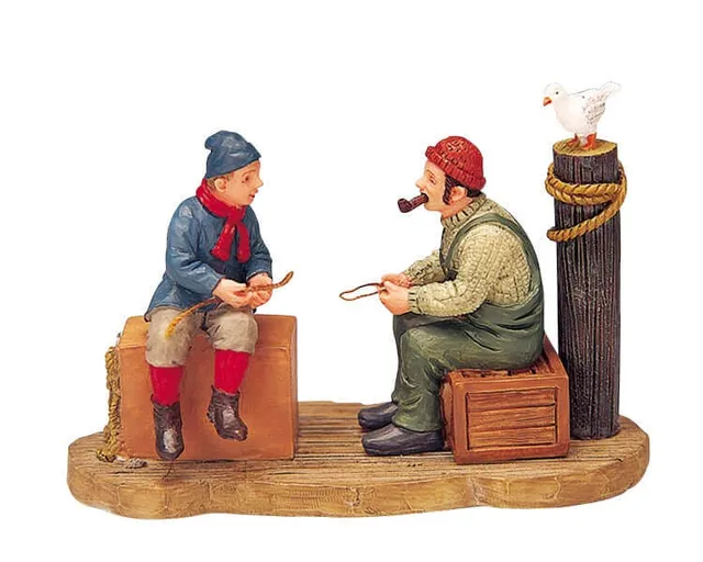 lemax-learning-to-the-knots-figurine-village-de-no-l image 1