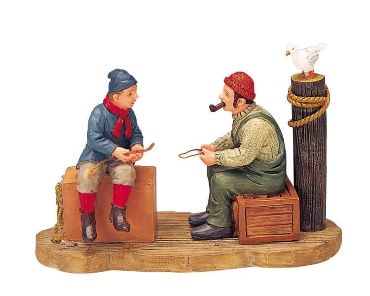 lemax-learning-to-the-knots-figurine-village-de-no-l image 1