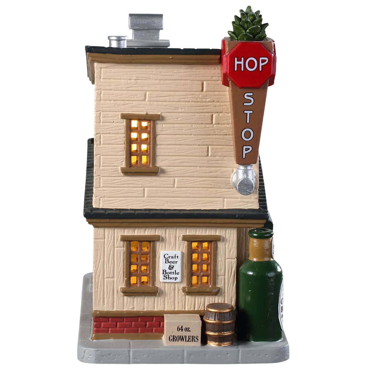 lemax-the-hop-stop-b-timent-miniature-de-village image 3