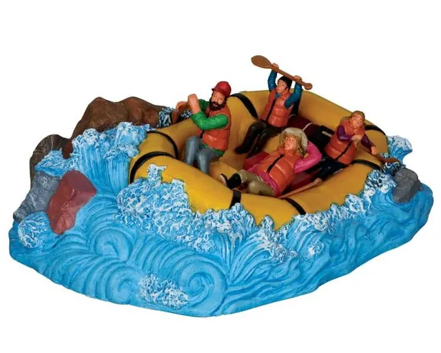 lemax-white-water-ruckus-accessoire-village-miniature image 1