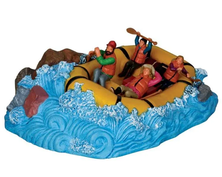 lemax-white-water-ruckus-accessoire-village-miniature image 1