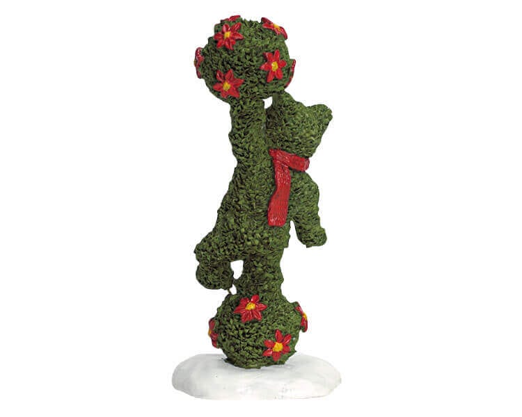 lemax-teddy-bear-topiary-topiaire-ourson-village-de-no-l image 1