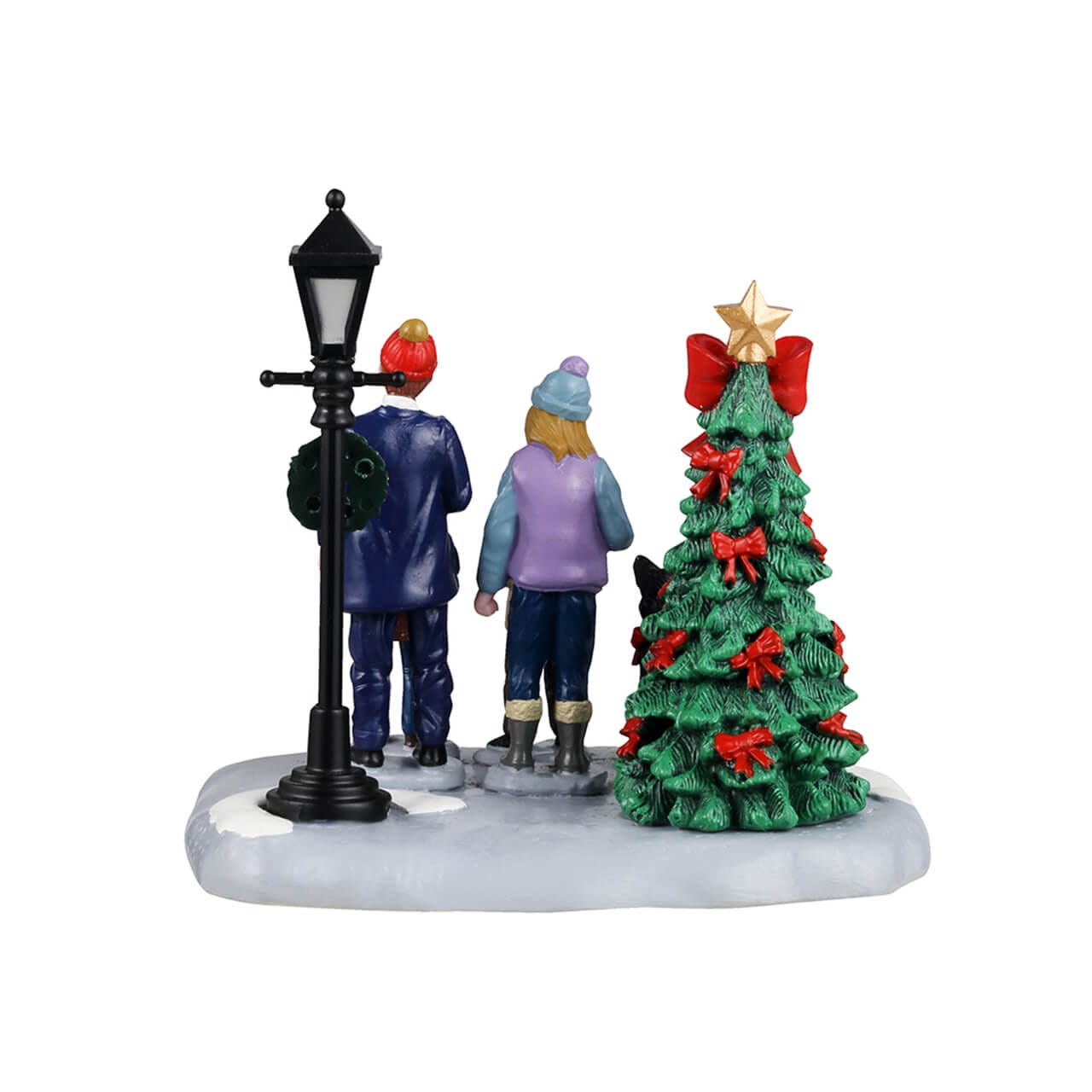 lemax-family-caroling-figurine-sc-ne-famille-chant-de-no-l-avec-sapin image 4