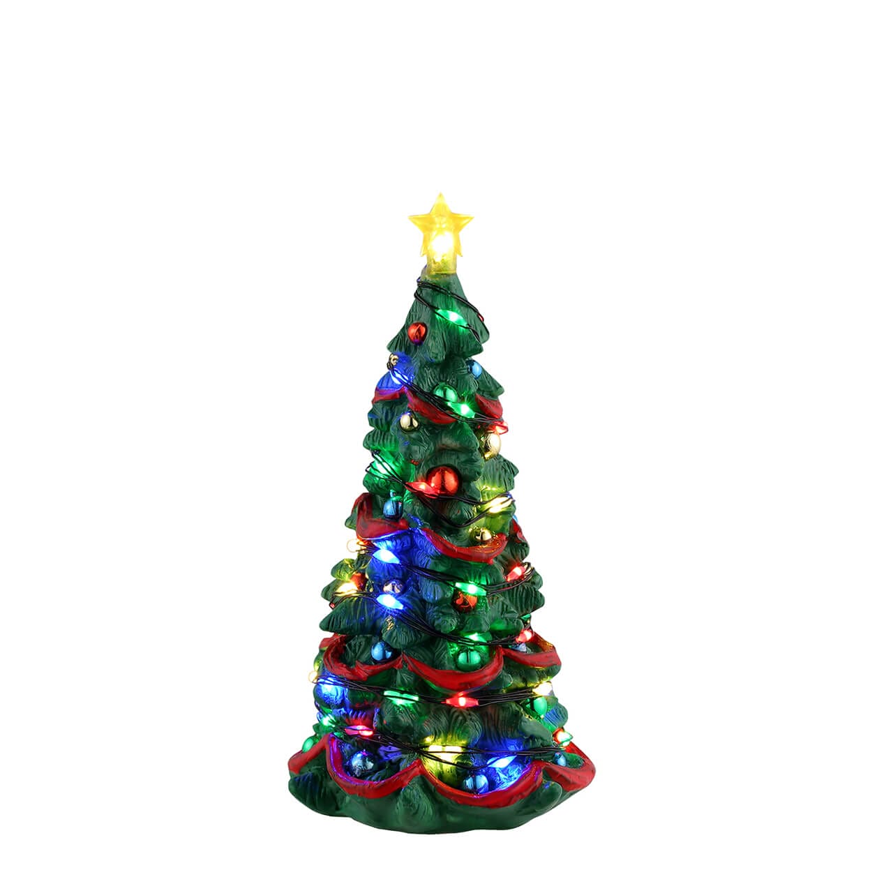 lemax-joyful-christmas-tree-sapin-miniature-d-cor-village-de-no-l image 1