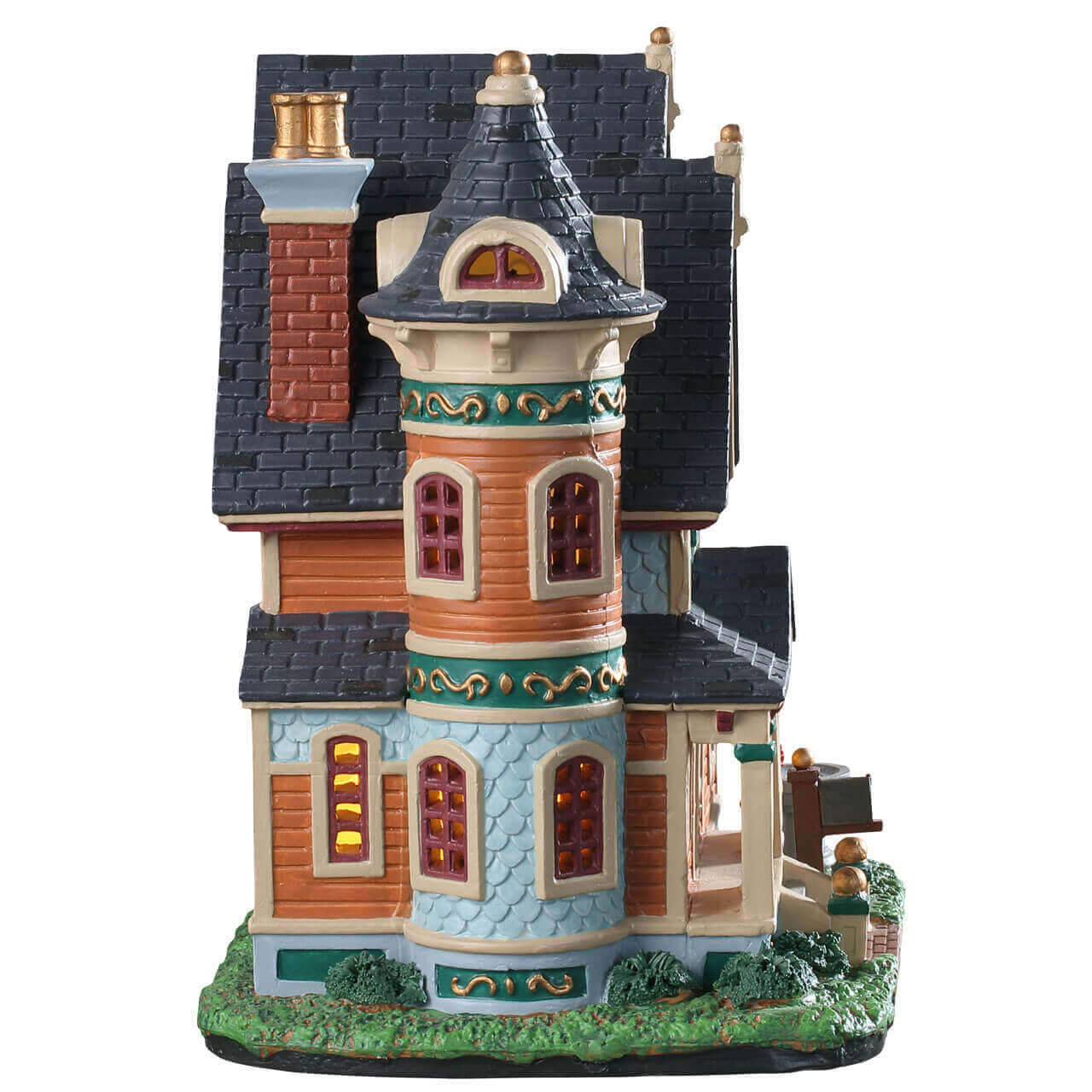 lemax-hayes-residence-maison-miniature-lumineuse-village-de-no-l image 3