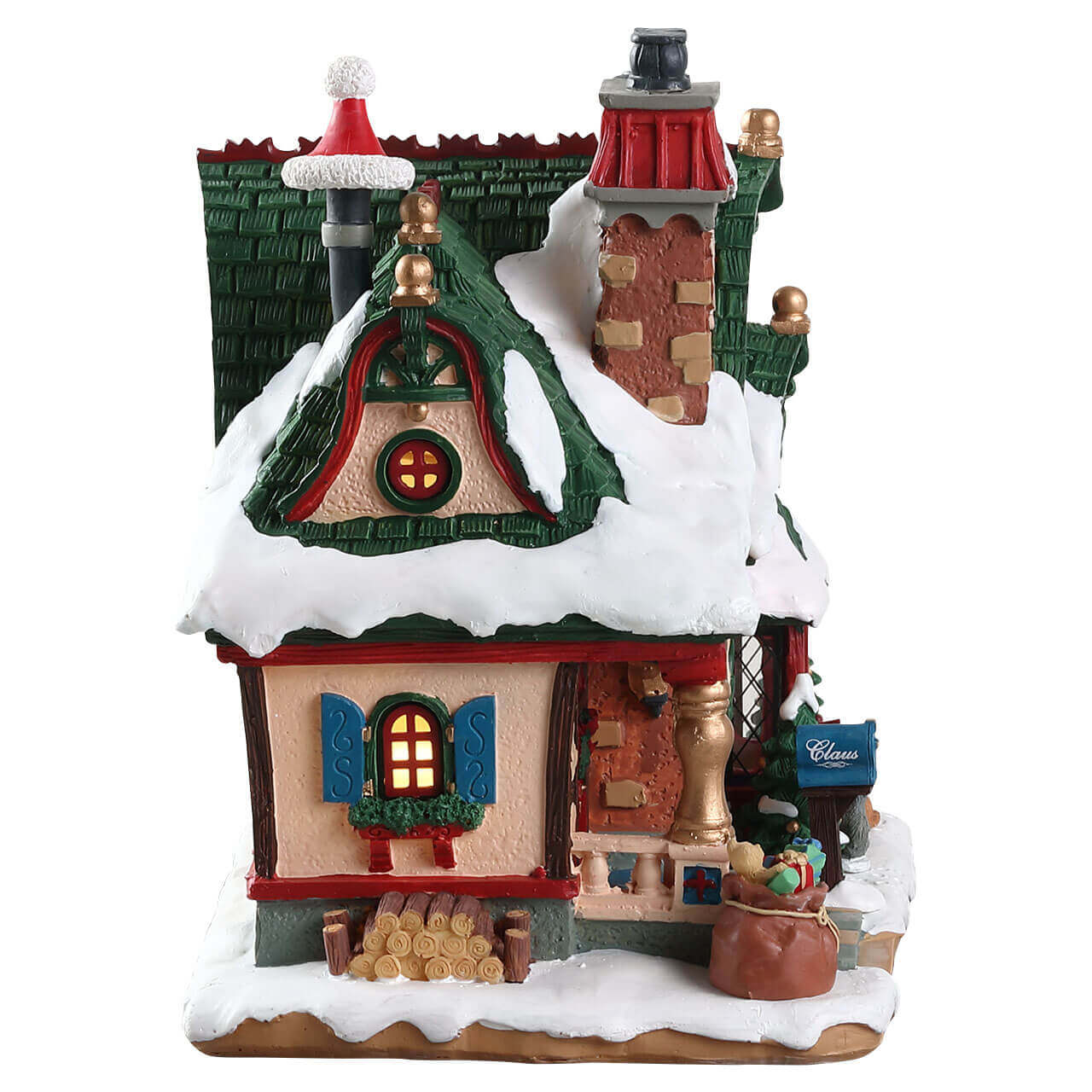 lemax-the-claus-cottage-maison-du-p-re-no-l-village-lumineux image 3