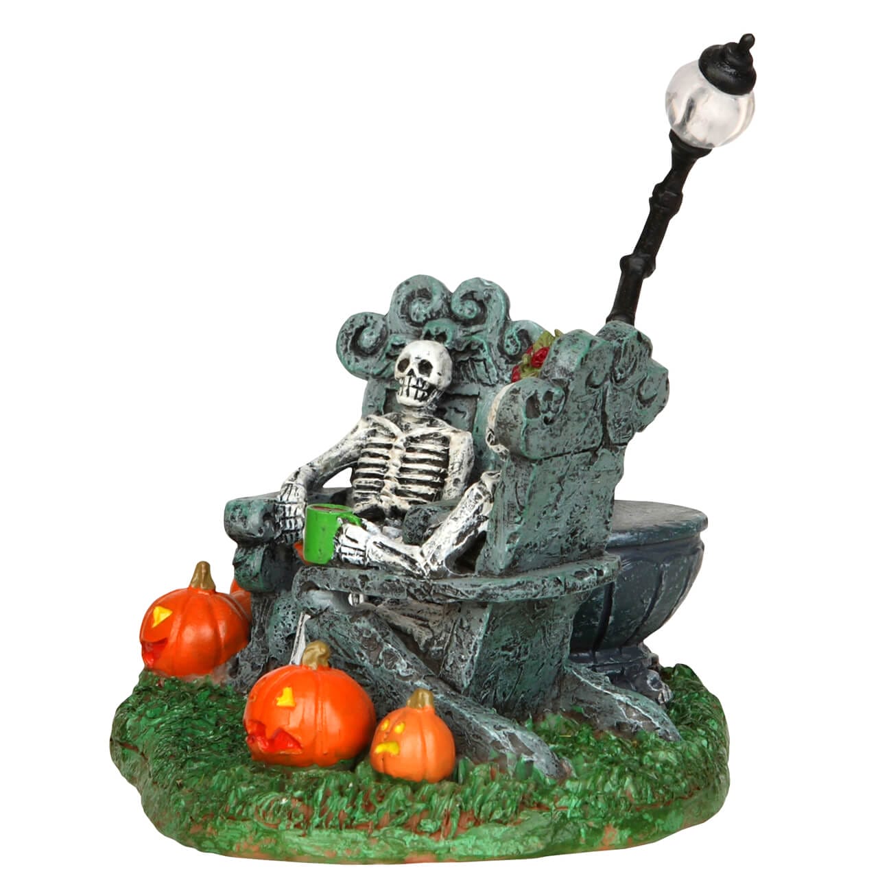 lemax-mausoleum-vacancy-d-cor-spooky-town-mausol-e-miniature image 2