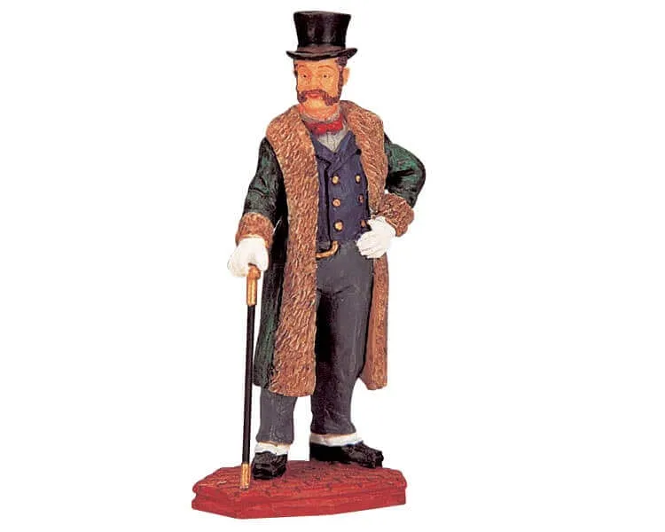 lemax-banker-figurine-personnage-banquier image 1