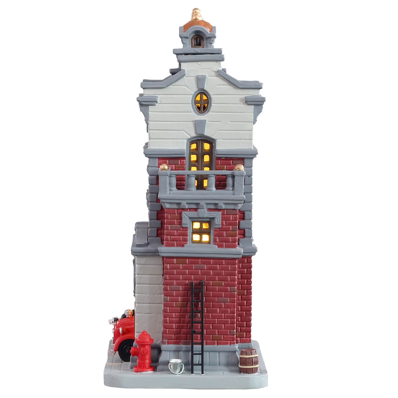 lemax-engine-company-no-9-caserne-pompiers-miniature-1863 image 3