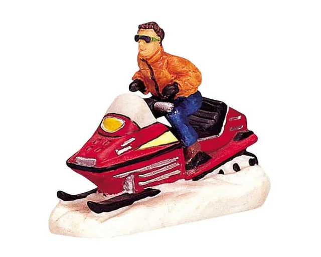 lemax-fun-on-ski-mobile-man-ge-ski-pour-village-miniature image 1
