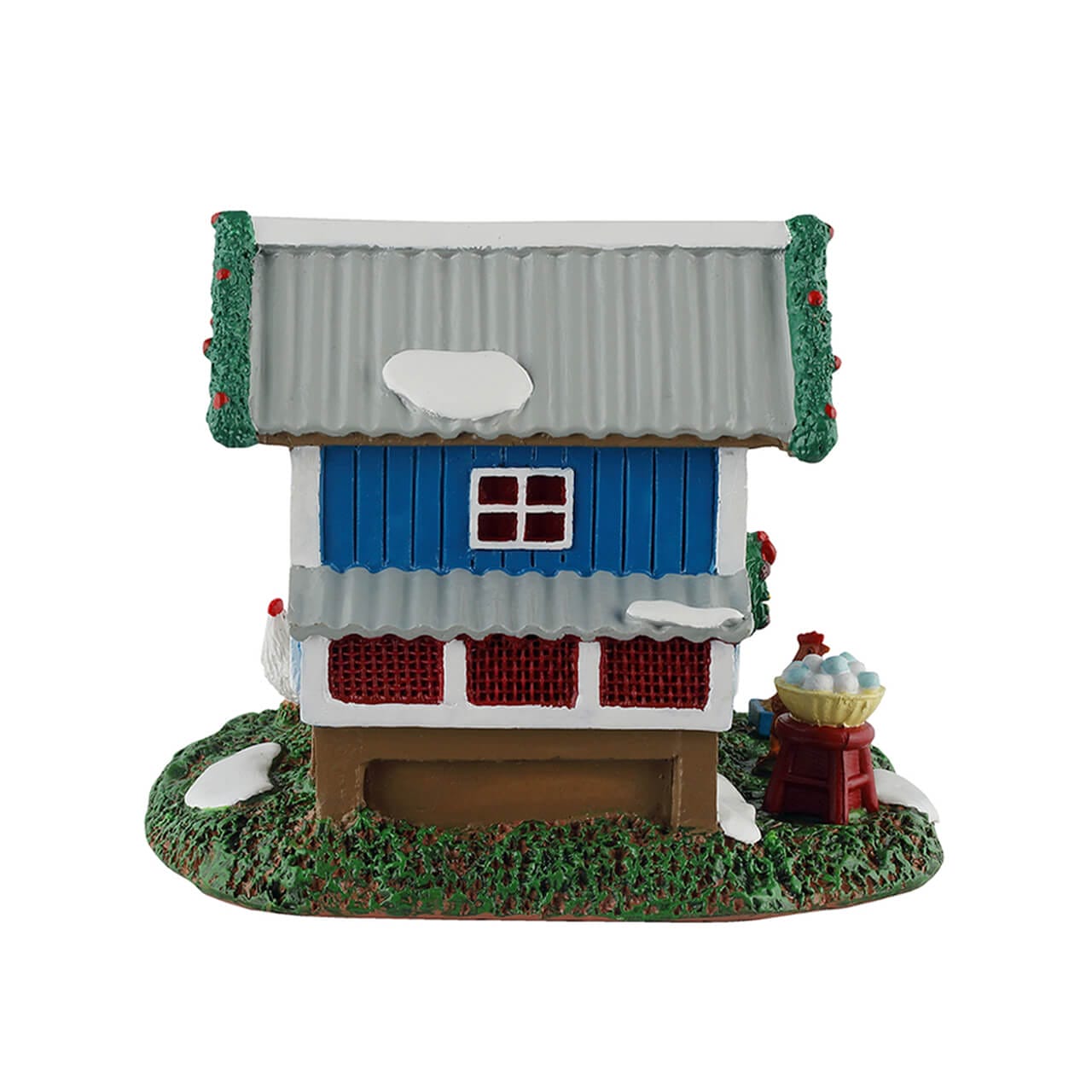 lemax-backyard-chicken-coop-poulailler-miniature-avec-poulets image 4